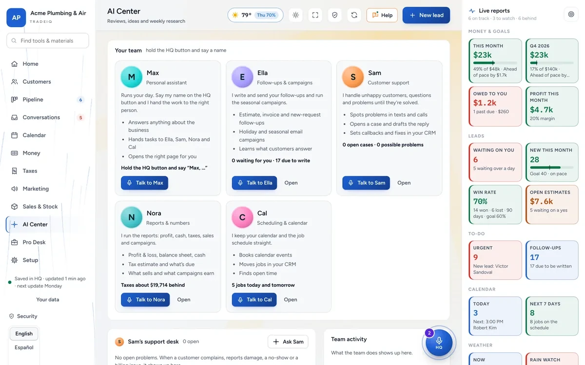 The AI Center team